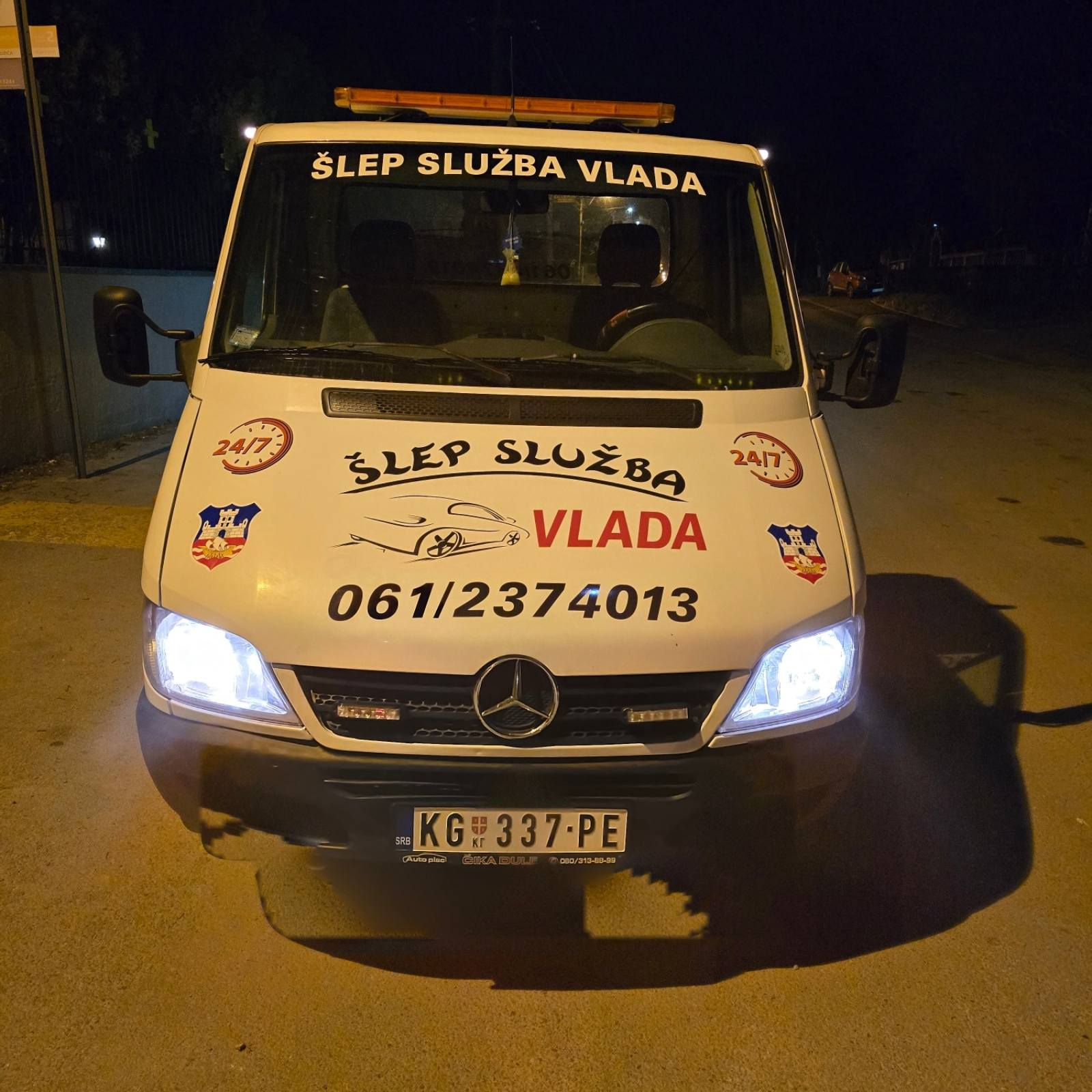 Šlep služba Vlada - naše šlep vozilo za prevoz automobila u Beogradu