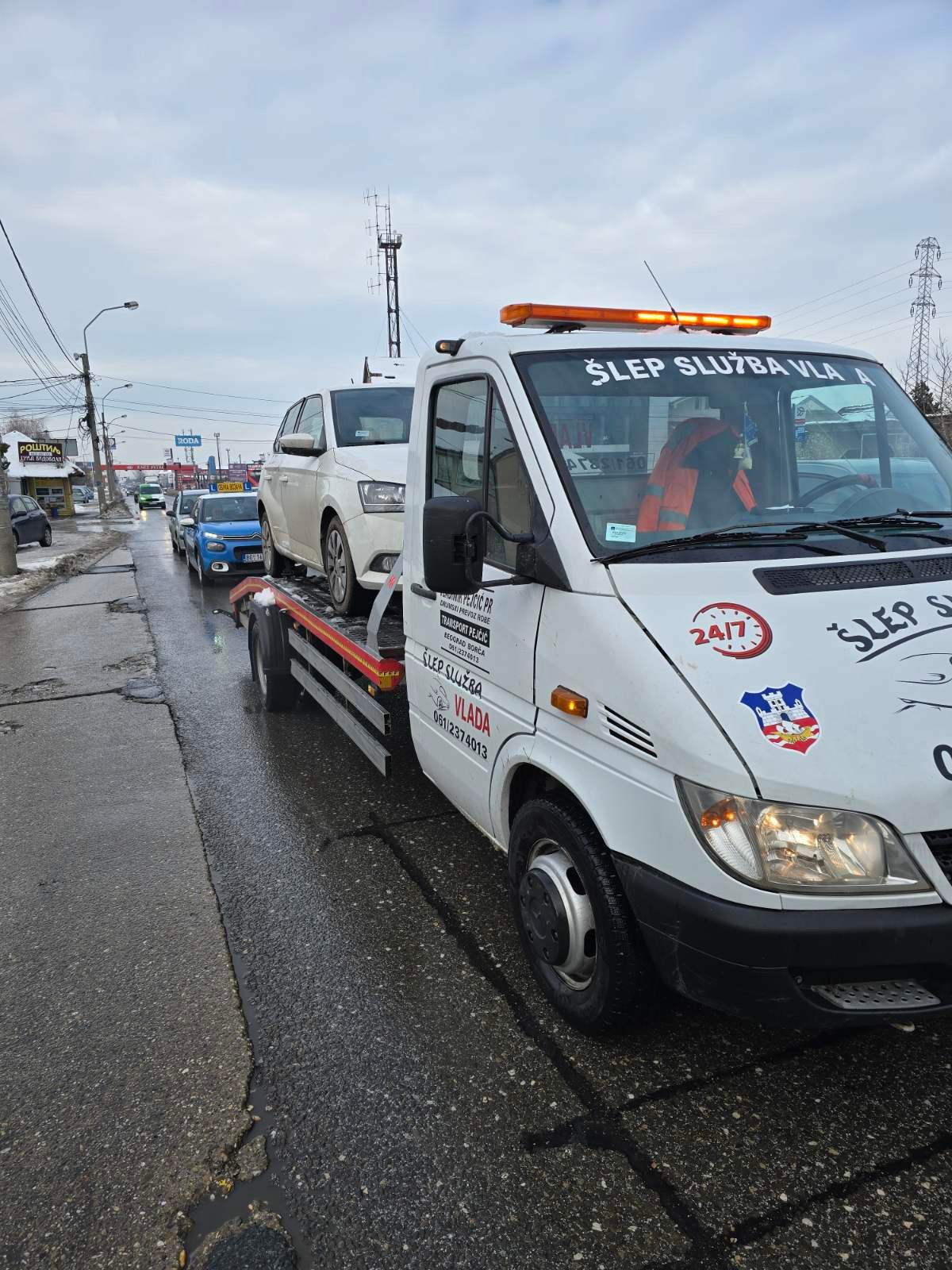 Šlep služba Vlada - pomoć na putu Beograd